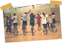 Activity in the gymnasium
